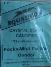 Focke Wulf Fw-200 Condor, Crystal Clear Canop...