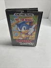 Sonic the Hedgehog Not for Resale Sega Genesis Complete in Box Tested Complete