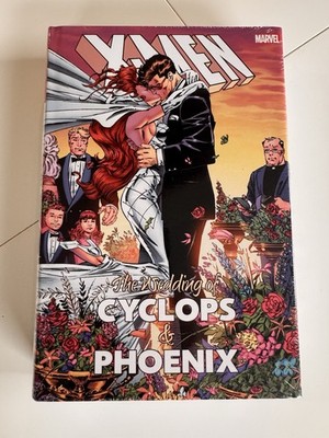 X-MEN WEDDING OF CYCLOPS & PHOENIX Omnibus DM Variant Sealed Andy Kubert OOP
