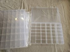 36 Grids Bead Organizer, Plastic Organizer Box, Bead Storage Containers, Clear S