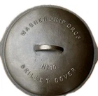 Wagner Ware Cast Iron #10 Fully Marked Skillet Lid
