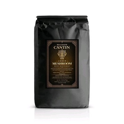 Maison Cantin Amber Mushroom Blend Medium Roast Ground Coffee 8 oz (227 g)