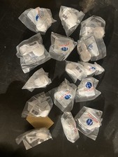 Lot 15 Hickory Hardware P29-W English Cozy White Cabinet Knobs 1-1/2  NOS