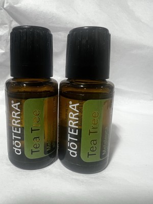 doTERRA Tea Tree Melaleuca 15ml Exp 2030 Essential Oil 2 Bottles