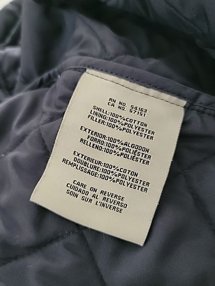 VTG Levi's Jacket Mens XL Blue Diamond Quilted Trucker Work Chore Full Zip thumbnail 17