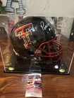 Patrick Mahomes Signed Texas Tech Raiders Full Size Schutt Replica Helmet JSA