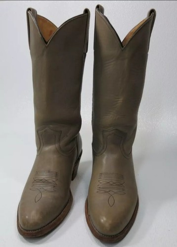 Frye Western Boots Cowboy Oil Tanned Leather Dress Footwear Shoes Men's 9.5 EE - Picture 5 of 7