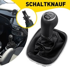 6 Gang Auto Schaltknauf Knauf Schaltsack Rahmen für Opel Corsa D Vauxhall 738654