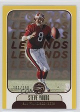 2021 Panini Legacy Legends Yellow 101/150 Steve Young #105 HOF 04br