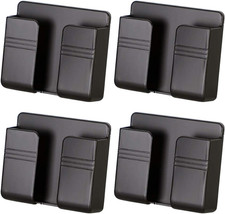 4PC Wall Mount Phone Charger Holder Adhesive Mobile Stand for Bedroom Wall