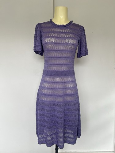 Marc's Dress Small Purple Short Sleeves Fit And Flare - Bild 2 von 15