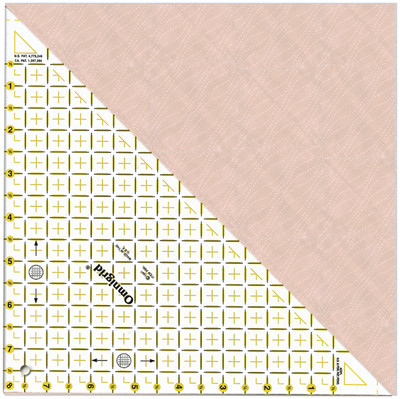 Omnigrid Half Square Triangle Ruler 8''-Up To 8'' Sides, R96L
