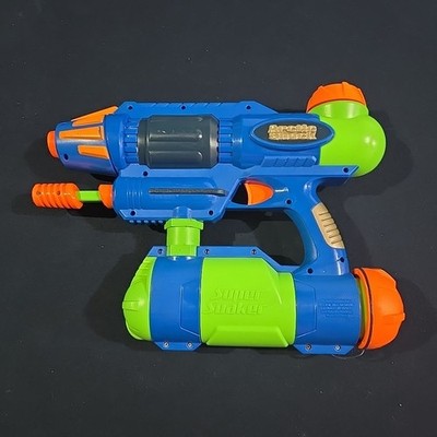 NERF Super Soaker Arctic Shock Squirt Gun Toy Water Pump Action - WORKS!