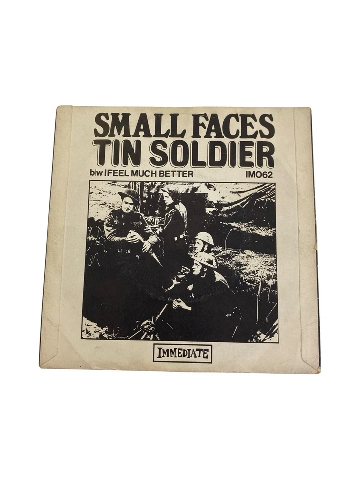 Small Faces 7" Tin Soldier/I Feel So Much Better IM062 Solid Centre Excellent - Image 2 of 4