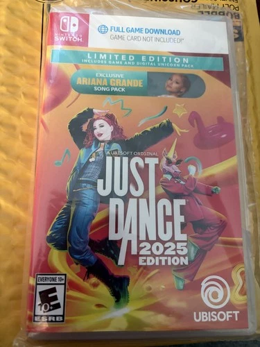 Just Dance 2025 Limited Edition Nintendo Switch BOX ONLY! Read Description