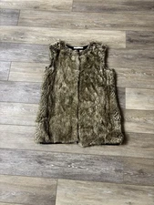 Bailey 44 Waverly Vest Sz S Faux Fur Quiet Luxury Mobwife Cabincore Ski Colorado