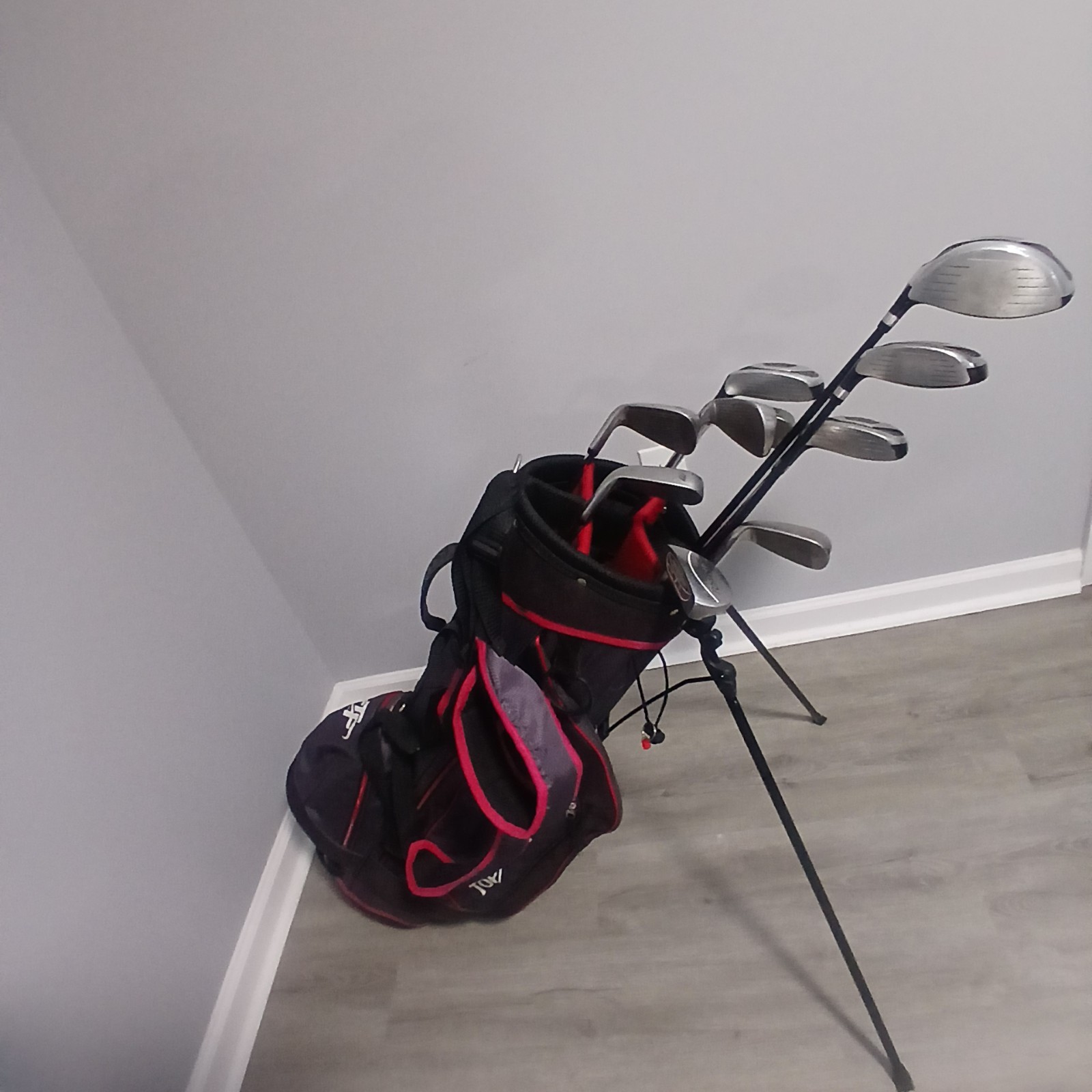 Men's Xl 13-piece Complete Club Bag  Set Pre-owned Right-han