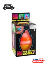 Nice Cream Cone Squishy Toy Schylling Stress Relief Smooth Fidget New