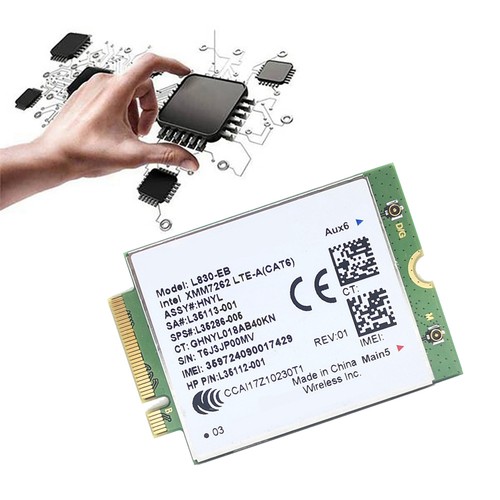For L830- WIFI Card 4G LTE L830 L35286-005 7262 LTE Module Cat64406 - Afbeelding 4 van 6