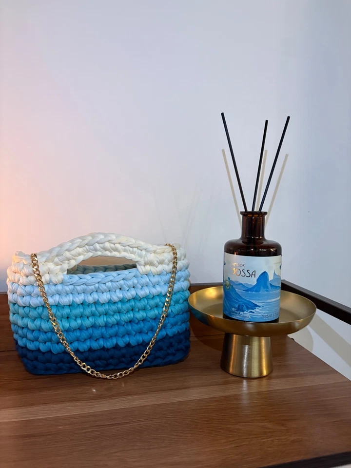 Sac en crochet fait main - Photo 1/1