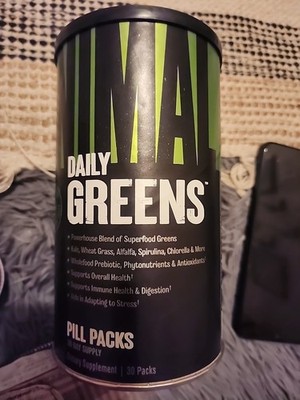 Daily Greens Pill Packs, 30 Packs Animal Daily Greens