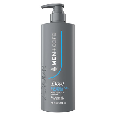 Dove Men+Care Shampoo 1 ct Hydration Fuel to Seal Moisture & Smooth Hair,...