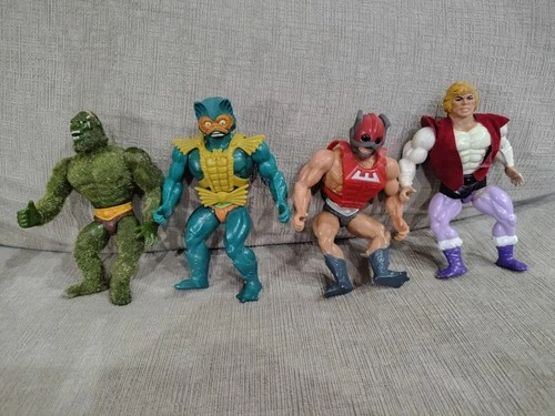 Lot 4 Vintage Masters of the Universe Figure Lot Motu