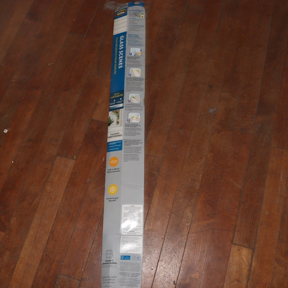 Декоративная оконная пленка Gila Glass Scenes Artificial Blinds 36 дюймов x 78 дюймов - Изображение 4 из 4