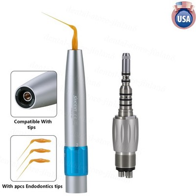 Dental Air Scaler Handpiece Sonic L Fiber Optic fit KV MULTIflex Coupling 4H M