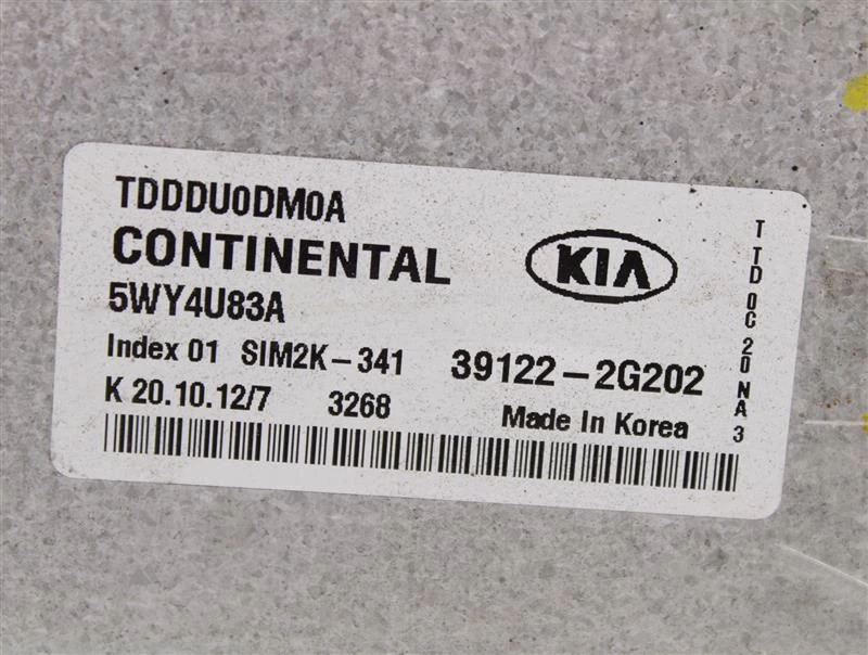 ORDENADOR ECU ECM KIA FORTE 2011 11 2012 12 2013 13 391222G202 885195 Foto 4 de 4