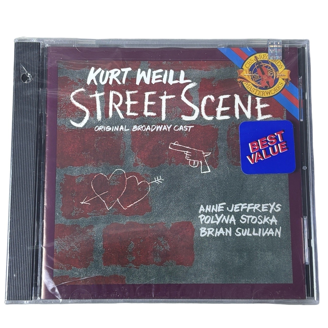 Kurt Weill – Street Scene Original Broadway Cast CD CBS Masterworks 1947
