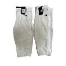 Under Armour Youth G's Ultility Softball Pants Bundle of Two NWT White Youth XL