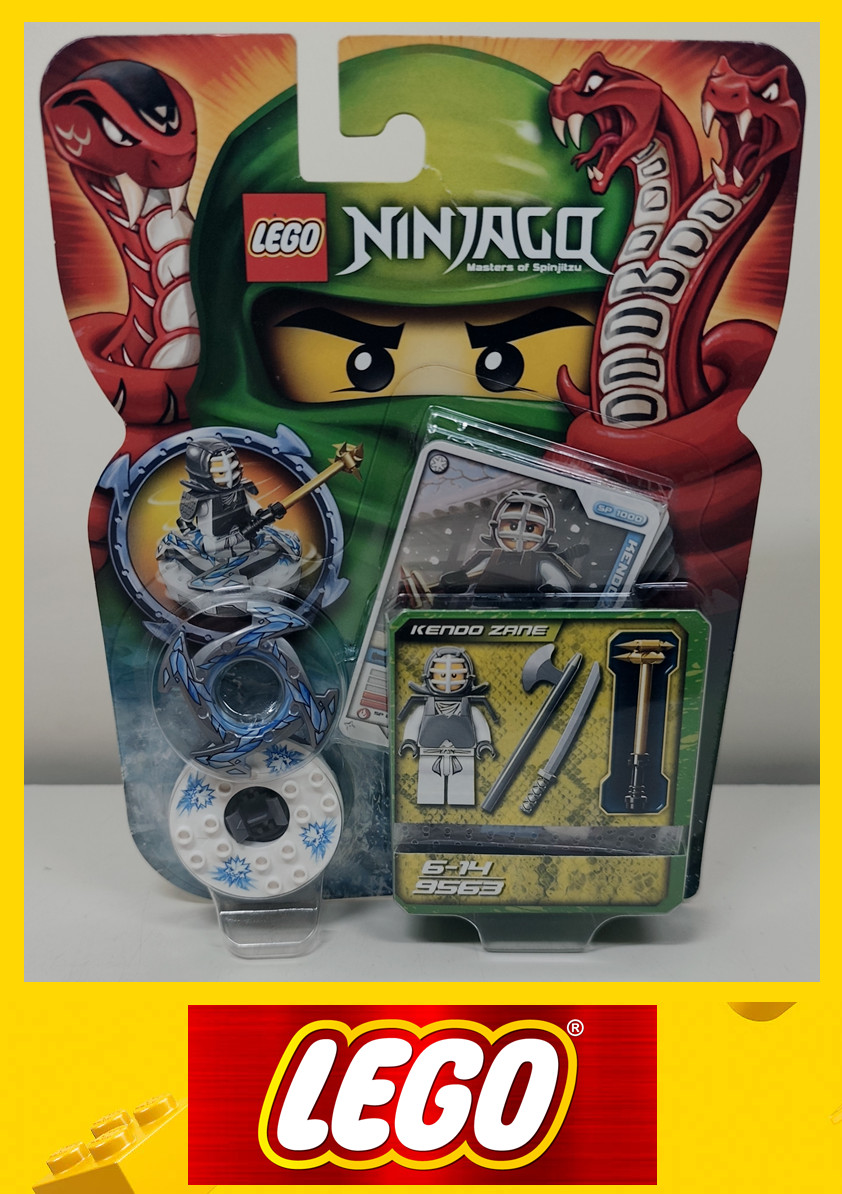 LEGO Ninjago Masters Of Spinjitzu: 9563 Kendo Zane - Brand New & Sealed - MINT -
