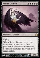 Reiver Demon - Medium Play MTG Commander