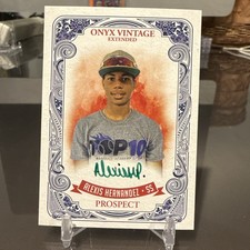 2021 Onyx Vintage Extended  Alexis Hernandez #EAAH Green Ink Autographs /50 (RC)