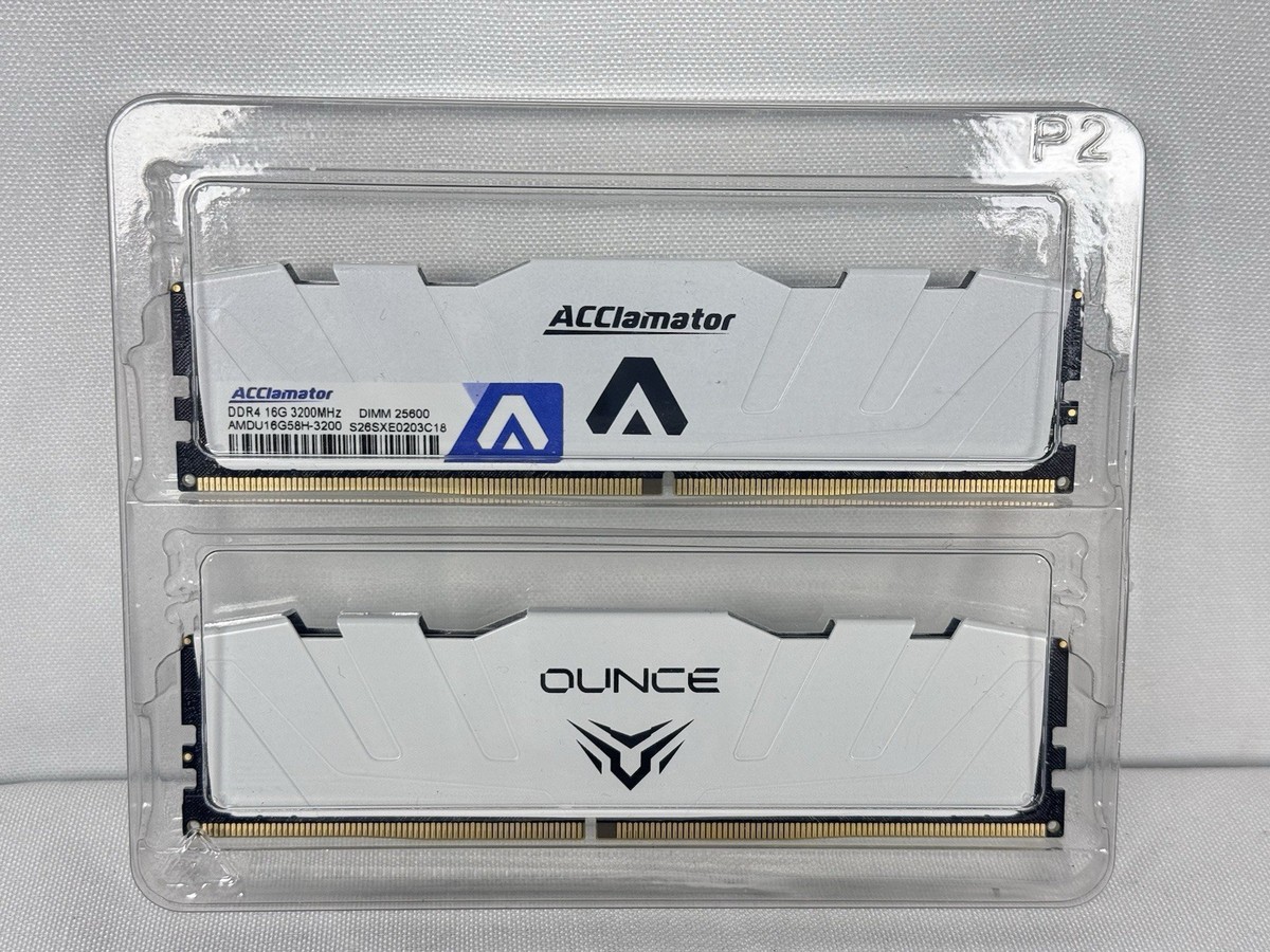 メモリー ACClamator high performance MemoryModule Acclamator RAM Memory Module Dual Channel Kit High Performance