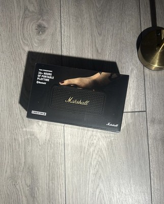 Marshall Emberton III Tragbarer Bluetooth Lautsprecher Schwarz 32h Akku, Neu