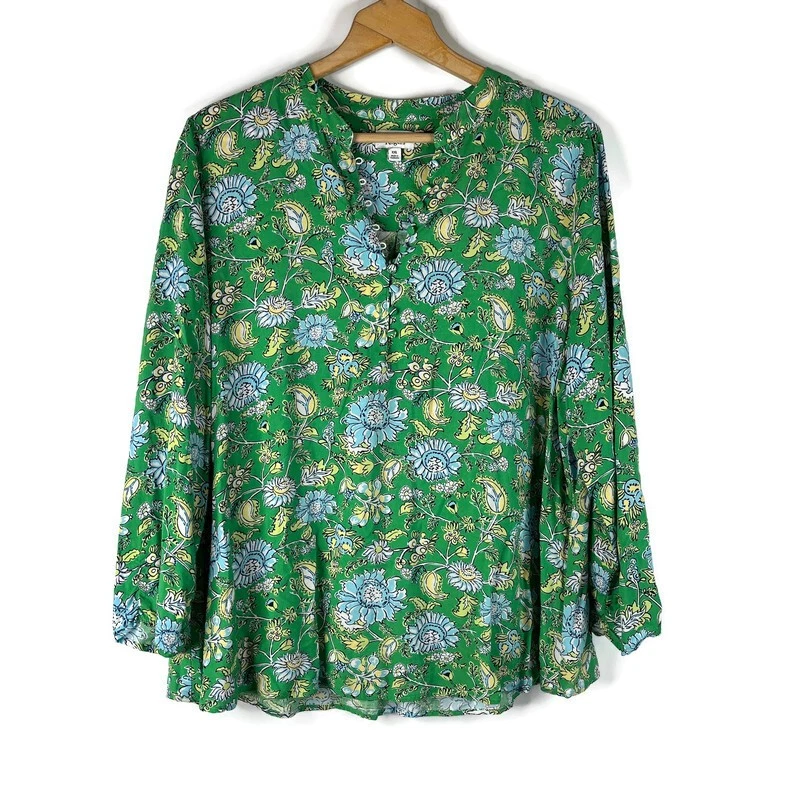 Chemise Sans Manches Femme Kim Rodgers En Coton Bleu Clair - Taille XL Occasion Très Bon état