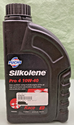 NEW GENUINE SILKOLENE 600133870 PRO 4 10W-40 ESTER SYNTHETIC ENGINE OIL, 1LT