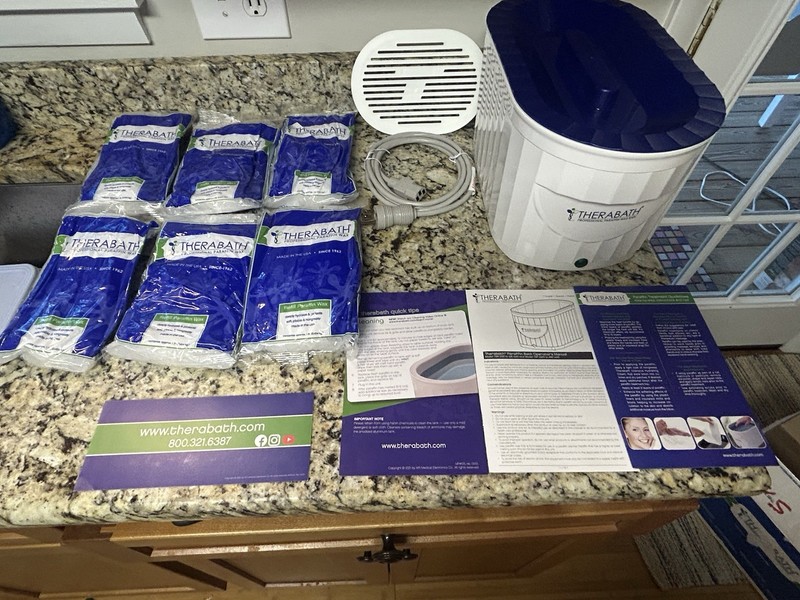 Therabath Professional Thermotherapy TB6 Paraffin Wax Bath - Scent Free - 6LB