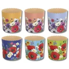 6pcs Baking Paper Molds for Easter Bread Cakes Panettone Paska