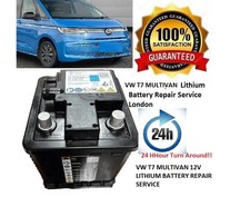 VW T7 12V MULTIVAN LITHIUM Battery REPAIR RESET SERVICE London AUDI E-TRON