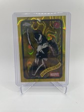 2025 Topps Chrome Marvel Samurai Venom Yellow Lava Refractor #127 AM