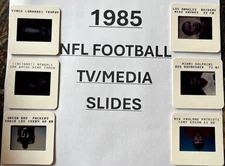 1985 NFL Transparency TV MEDIA SLIDES - $1.99 each - MANY Players and teams