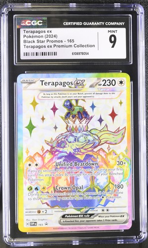 Terapagos ex graded CGC 9 for sale on eBay