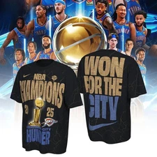 OKC Thunder Champions Won For The City T-Shirt