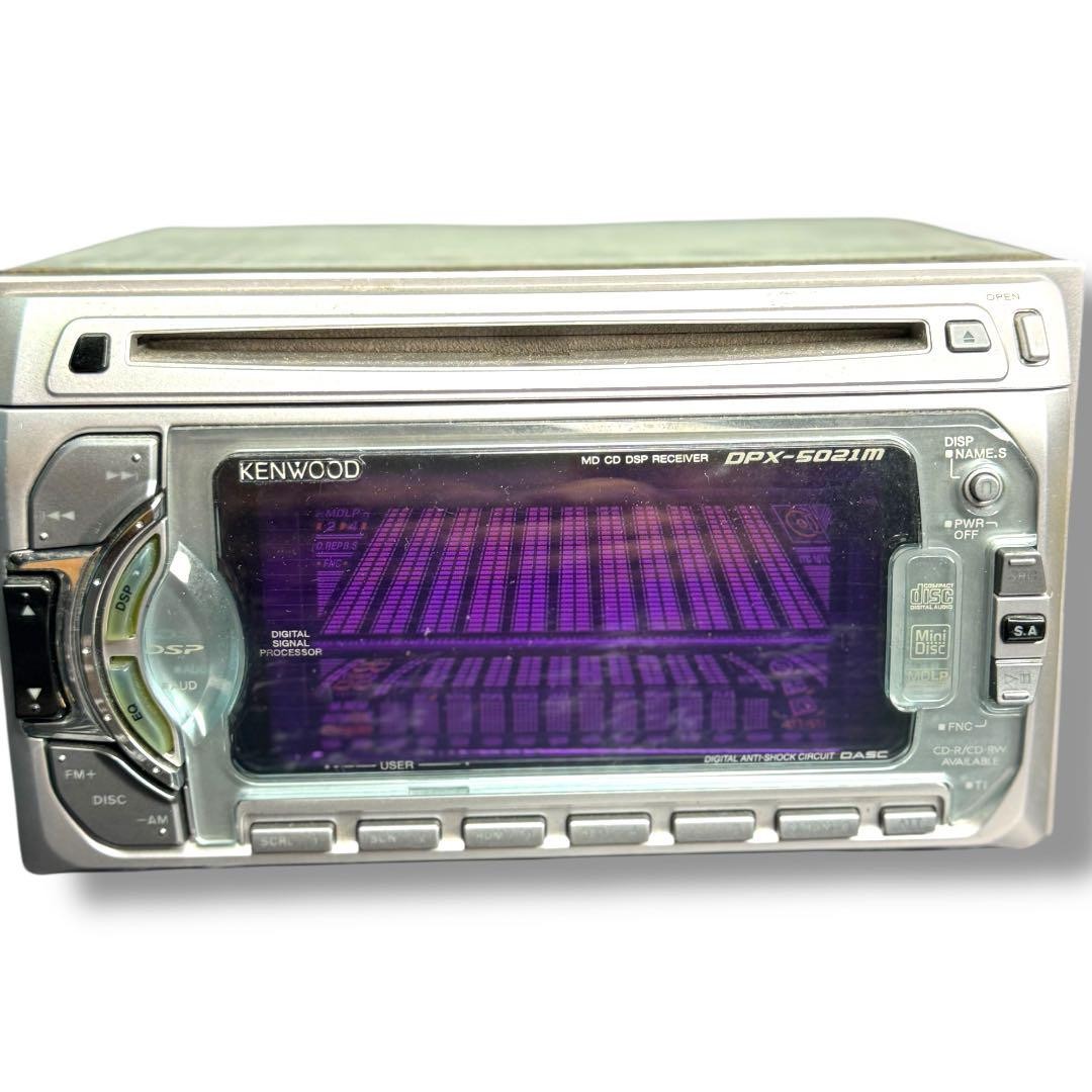 KENWOOD DPX-5021M 実働品 ✨希少品✨ KENWOOD DPX-5021M 実働品 平成 スペアナ グライコ