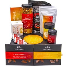 Feinkost Weihnachts-Geschenk-Set XXL "Frohes Fest" Hallingers DE