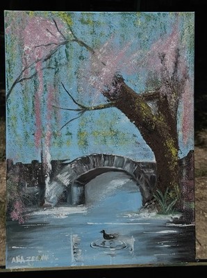 Quiet Passage   Where Stillness Speaks Acrylic Painting