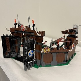 LEGO 7019 Viking Fortress Against the Fafnir Dragon &ndash; Partial &ndash; AS-IS See Descri